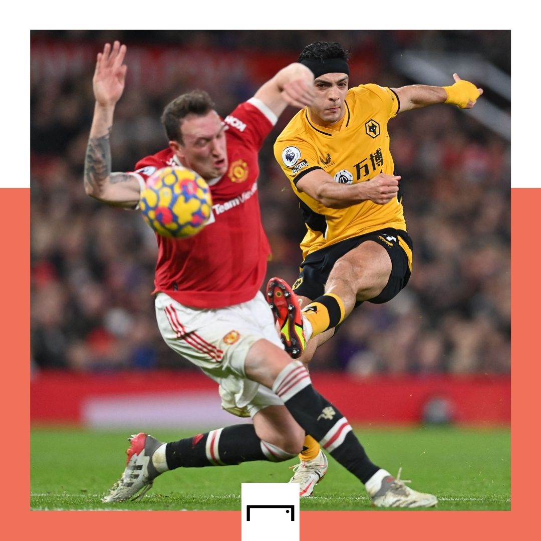 Phil Jones Manchester United Wolves Premier League 2021-22 GFX