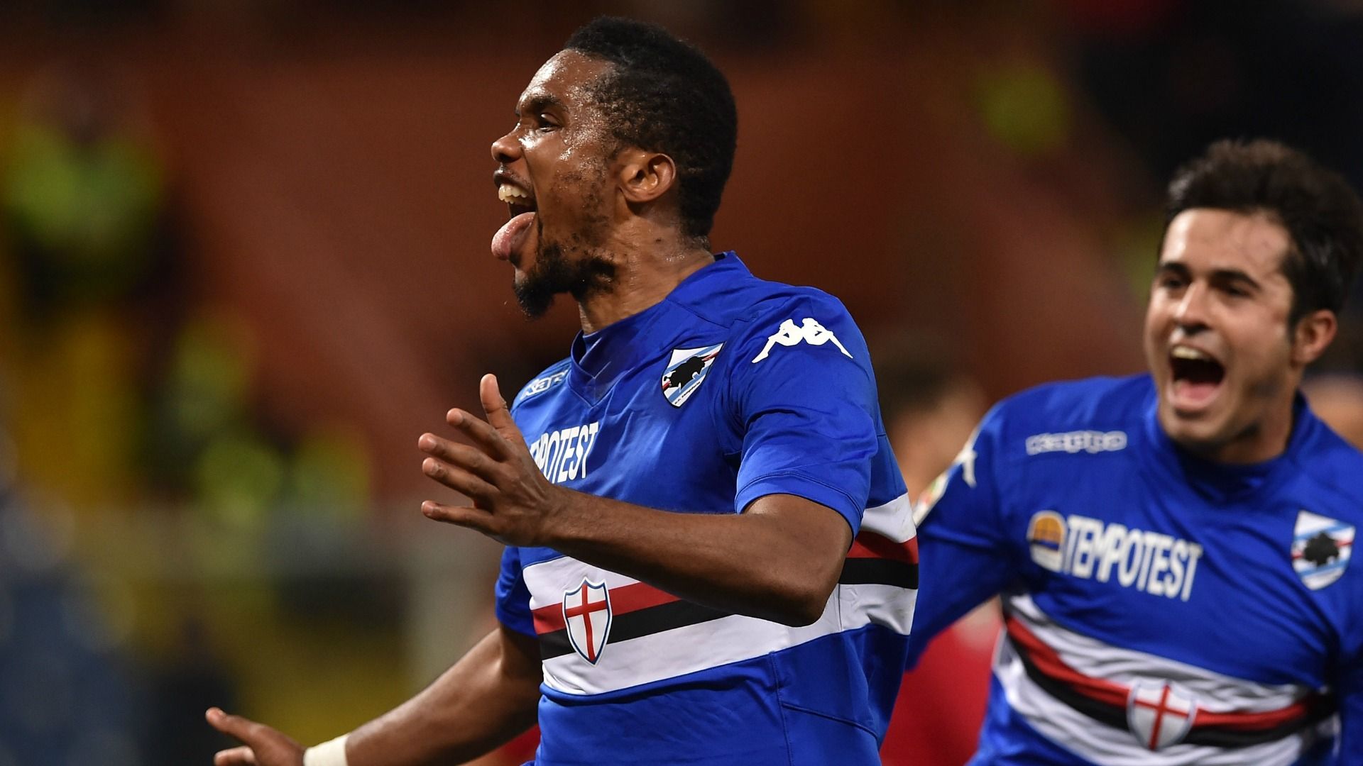 Samuel Eto'o Sampdoria Cagliari Serie A