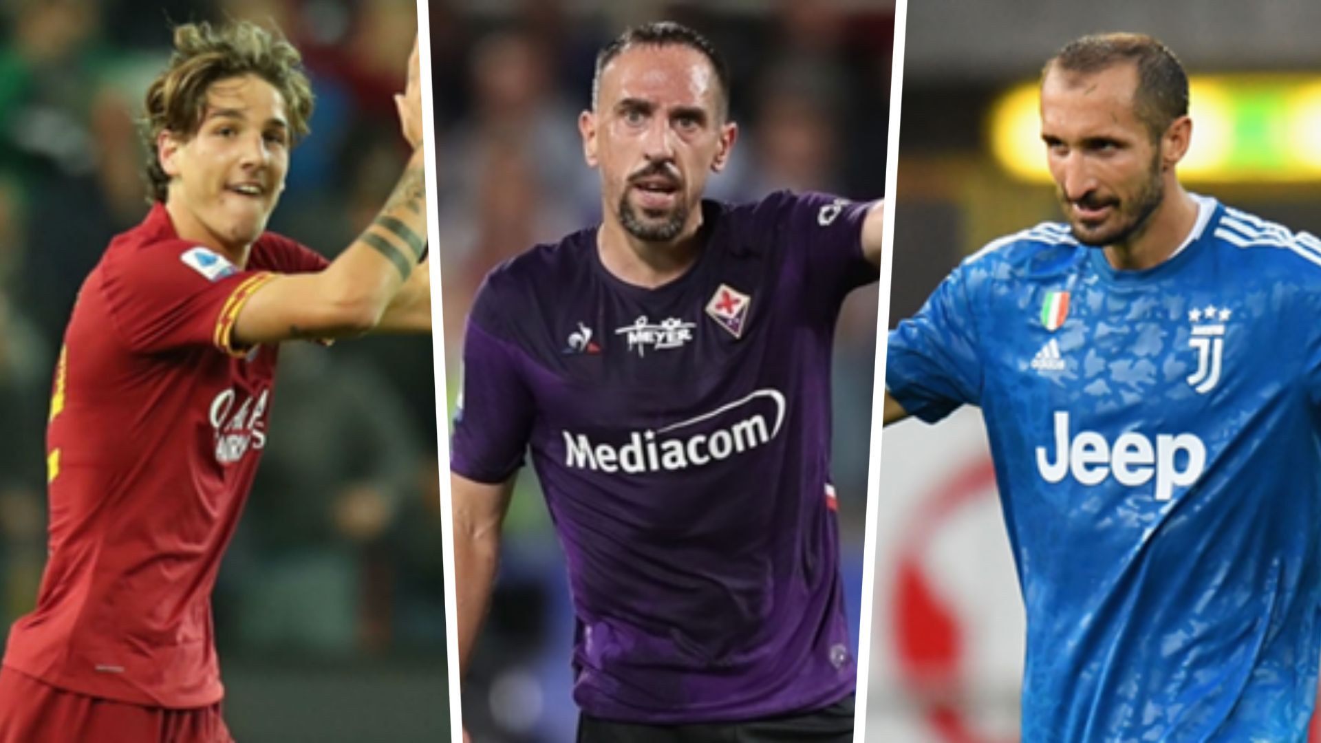 Zaniolo Ribery Chiellini