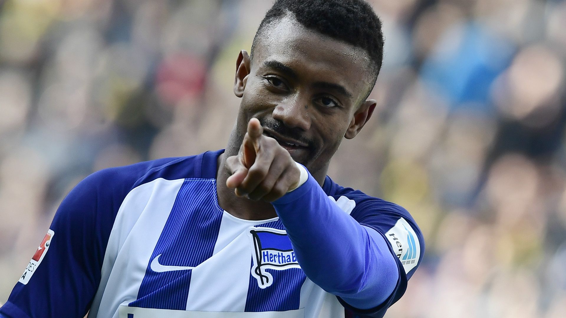 SALOMON KALOU HERTHA BSC BERLIN GERMAN BUNDESLIGA 11032017
