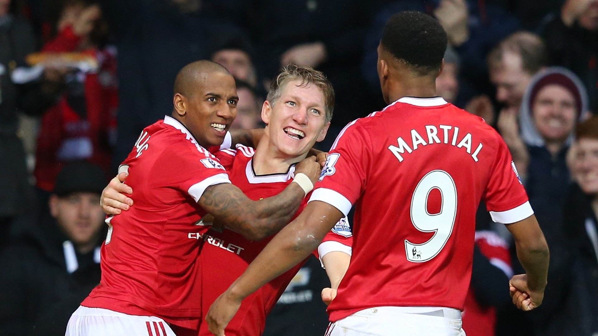 Bastian Schweinsteiger Anthony Martial Manchester United