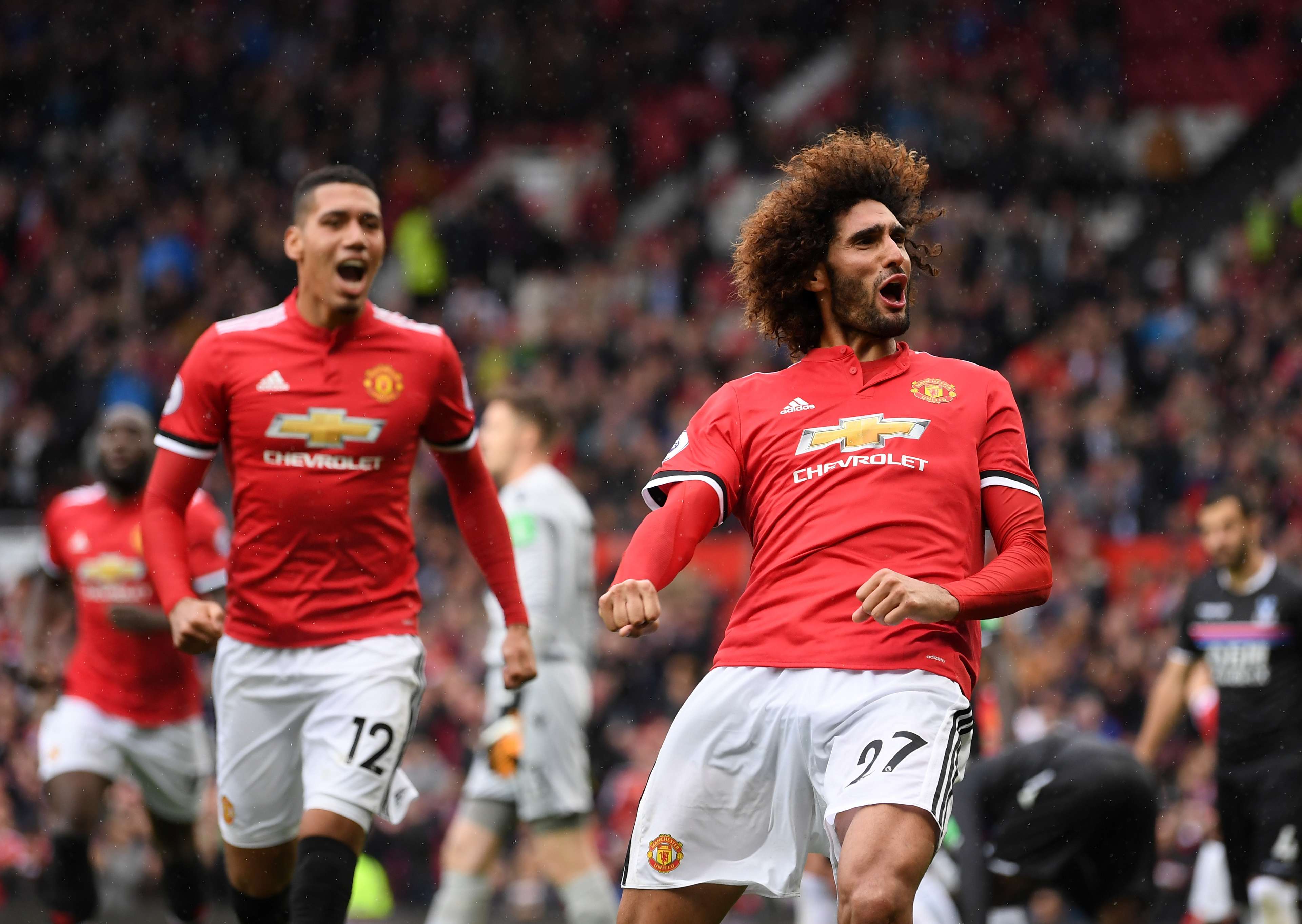 Manchester United vs Crystal Palace Marouane Fellaini