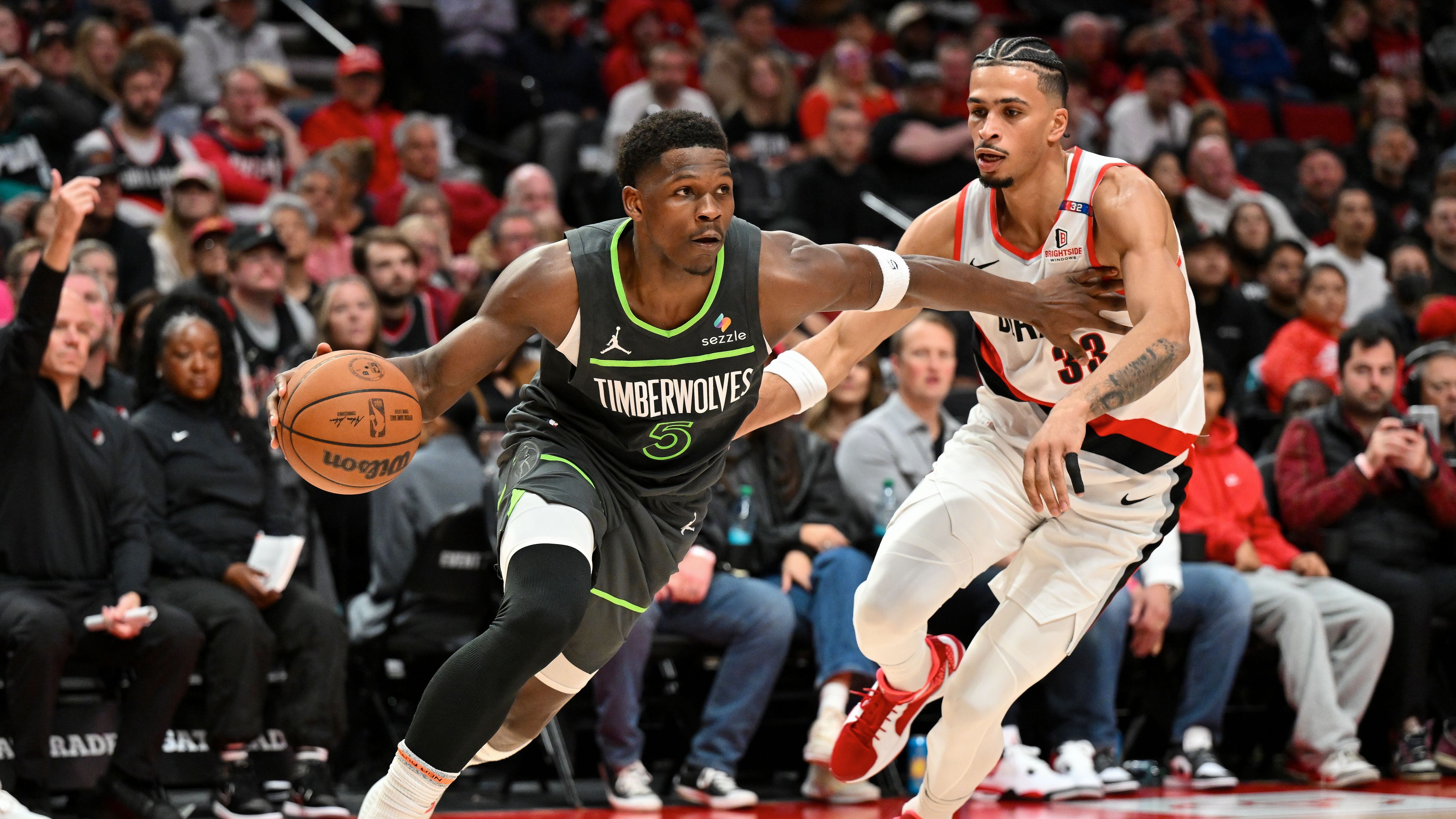 blazers Timberwolves