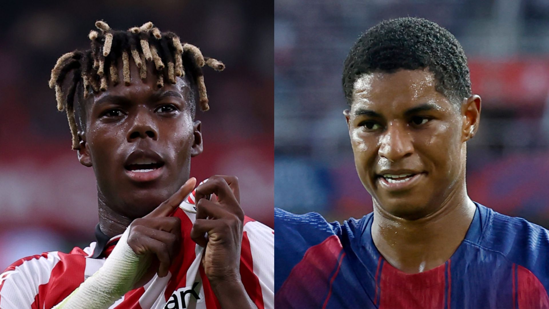 GFX Nico Williams Marcus Rashford