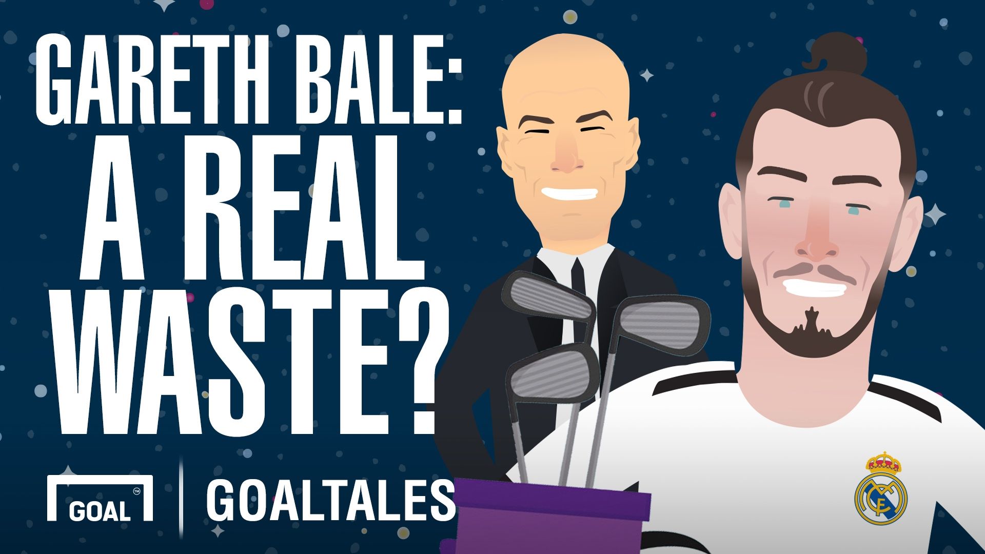 Gareth Bale: A Real waste (cartoon)