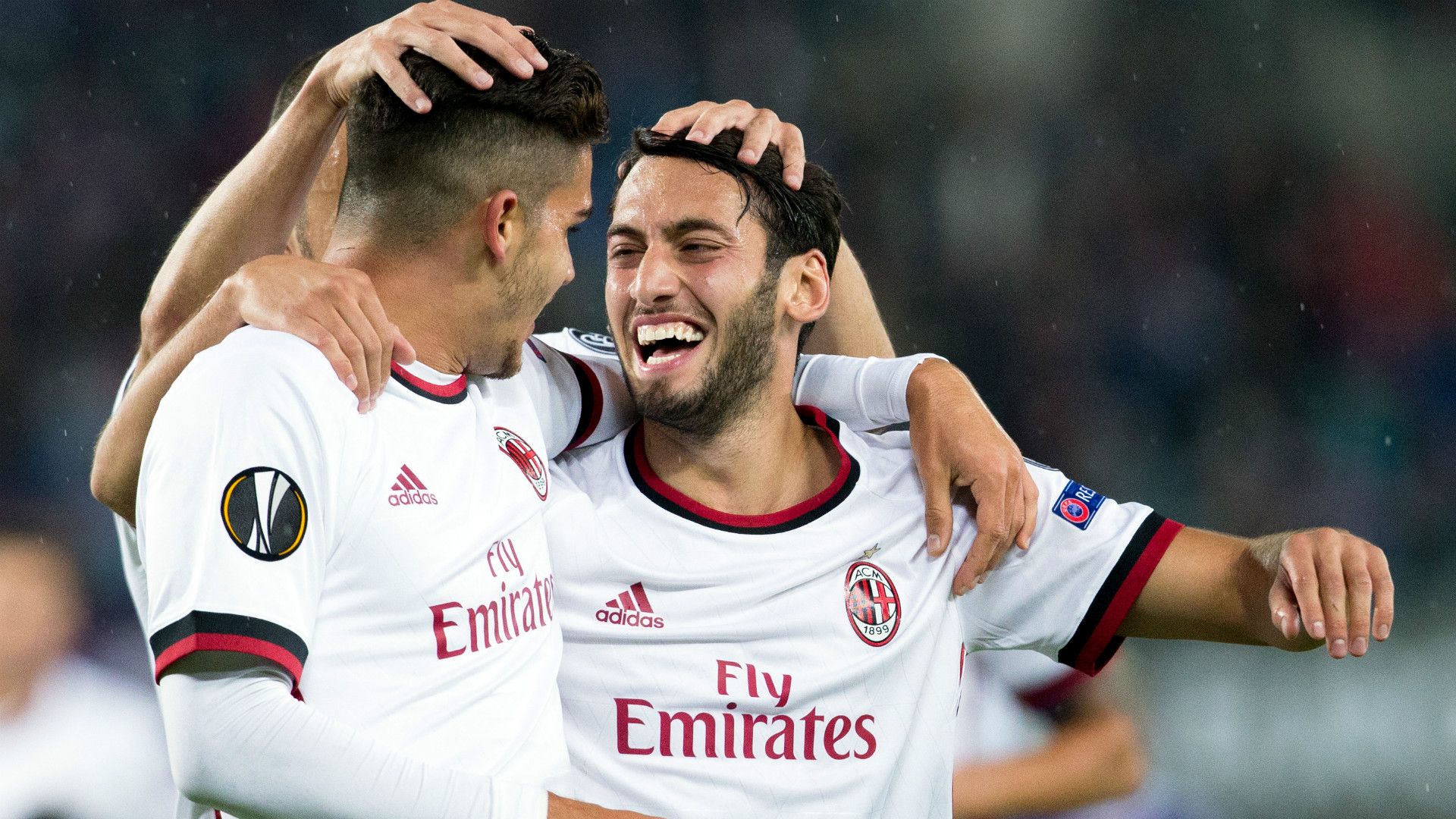 Andre Silva Hakan Calhanoglu AC Milan