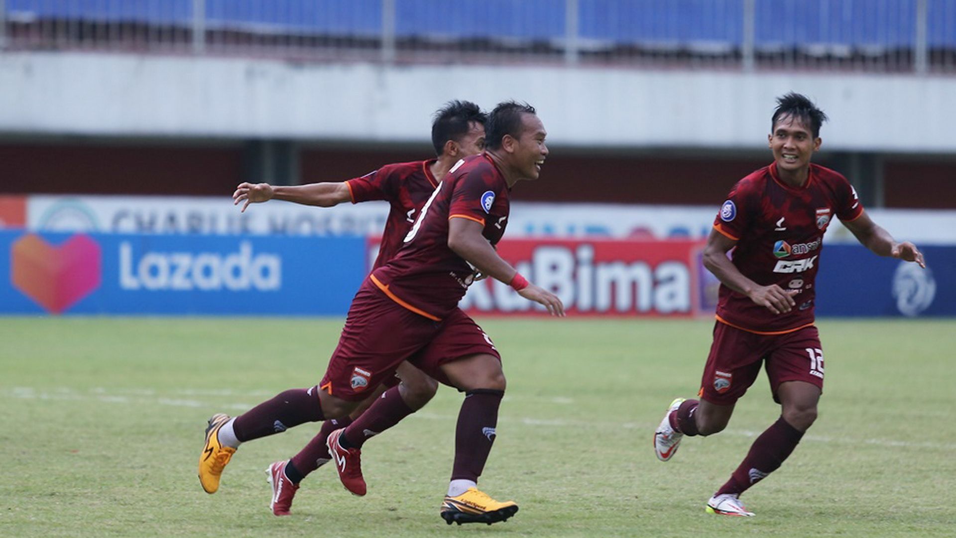 Selebrasi Wawan Febrianto Borneo FC Liga 1 2021