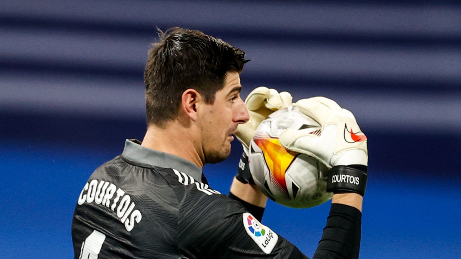 Thibaut Courtois of Real Madrid.