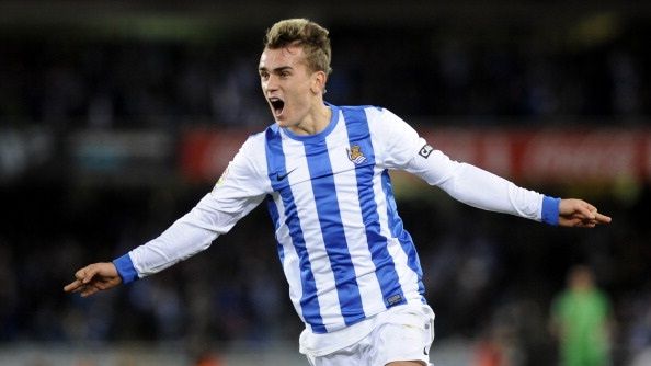 Antoine Griezmann Real Sociedad Athletic Bilbao La Liga 01052014
