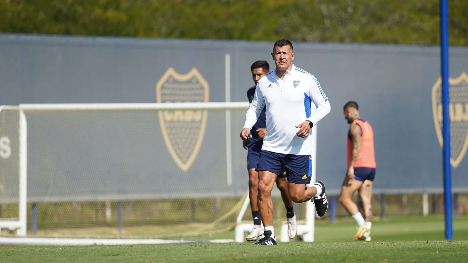 Jorge Almiron Entrenamiento Boca 10042023
