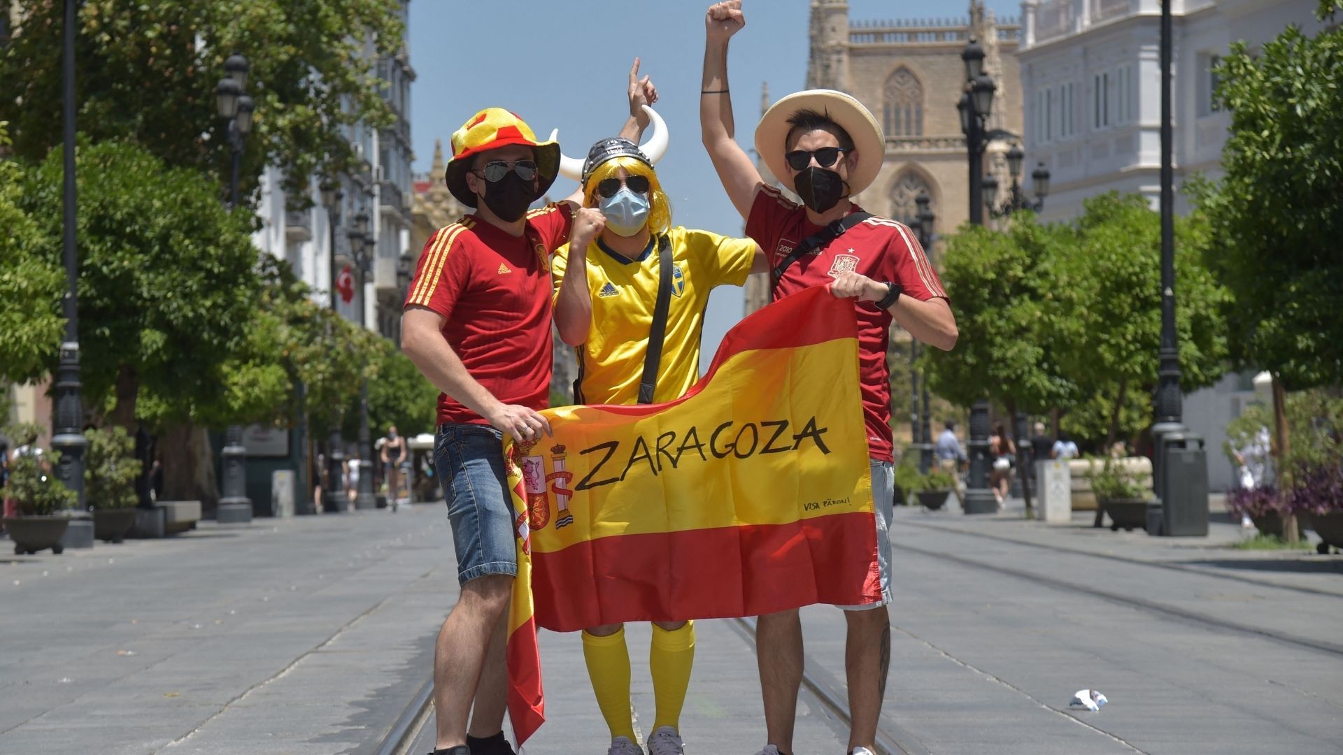 España Suecia Aficionados Eurocopa 14062021