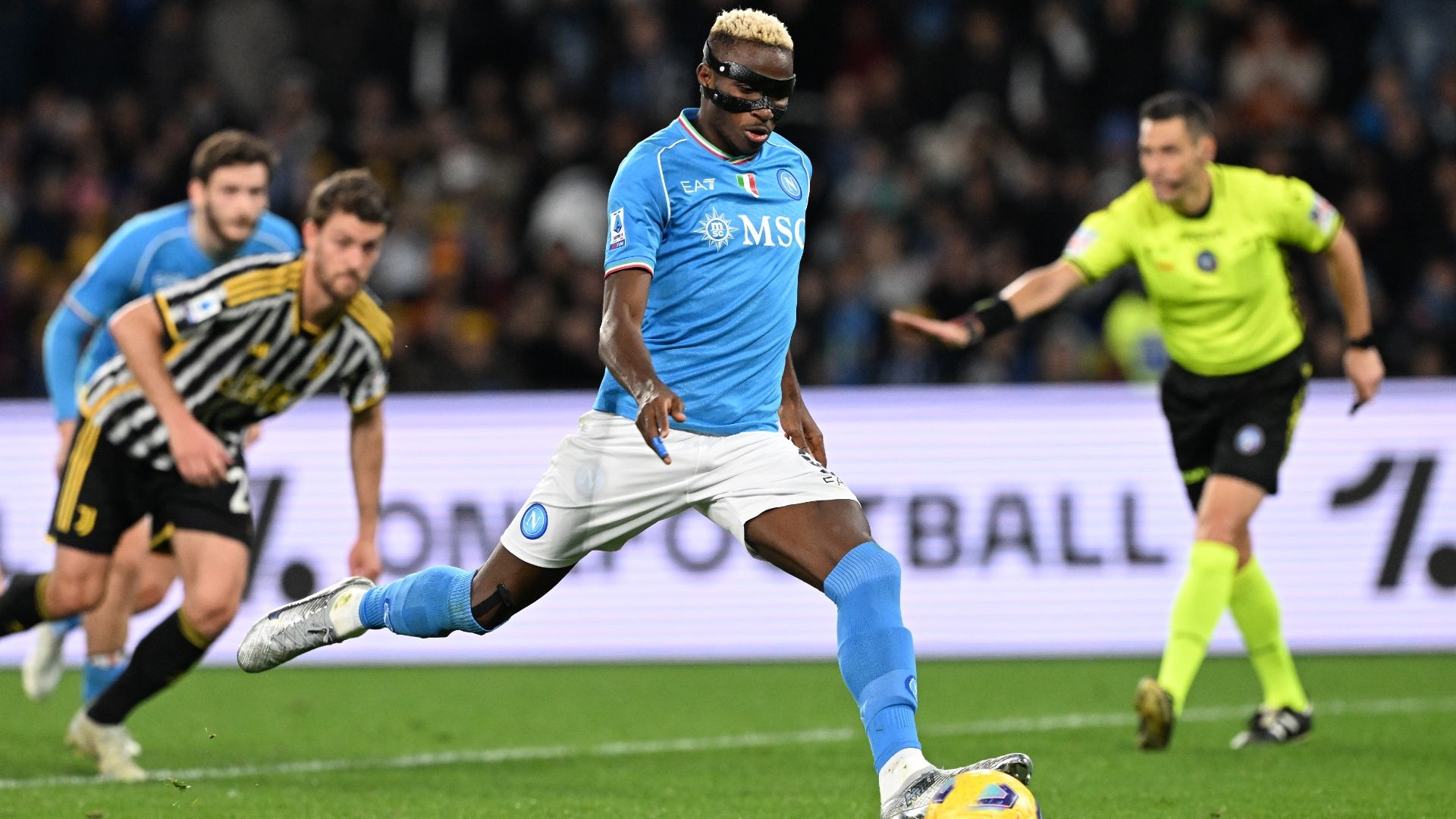 Osimhen Napoli Juventus penalty