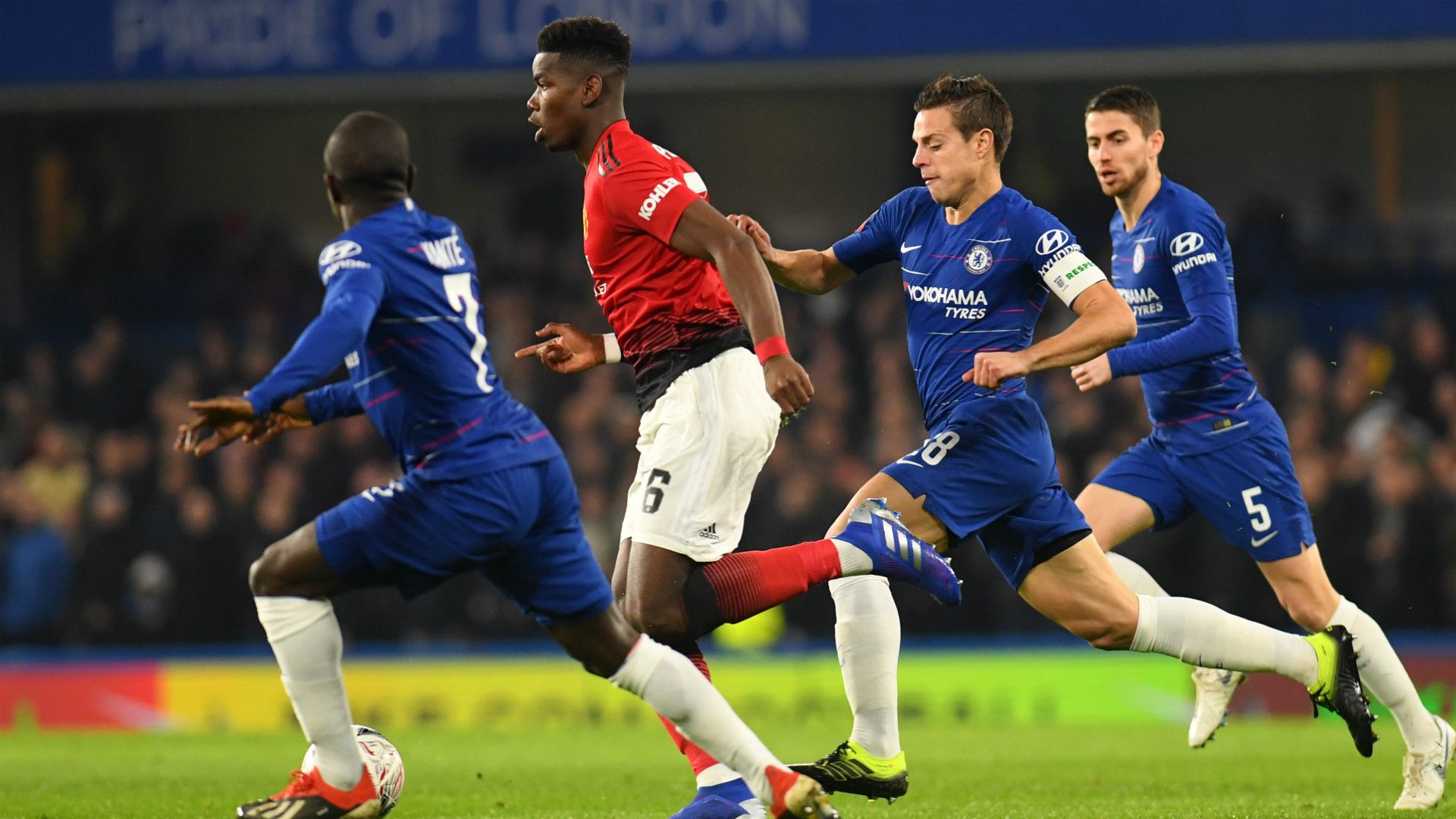 Pauk Pogba Manchester United Chelsea 18022019