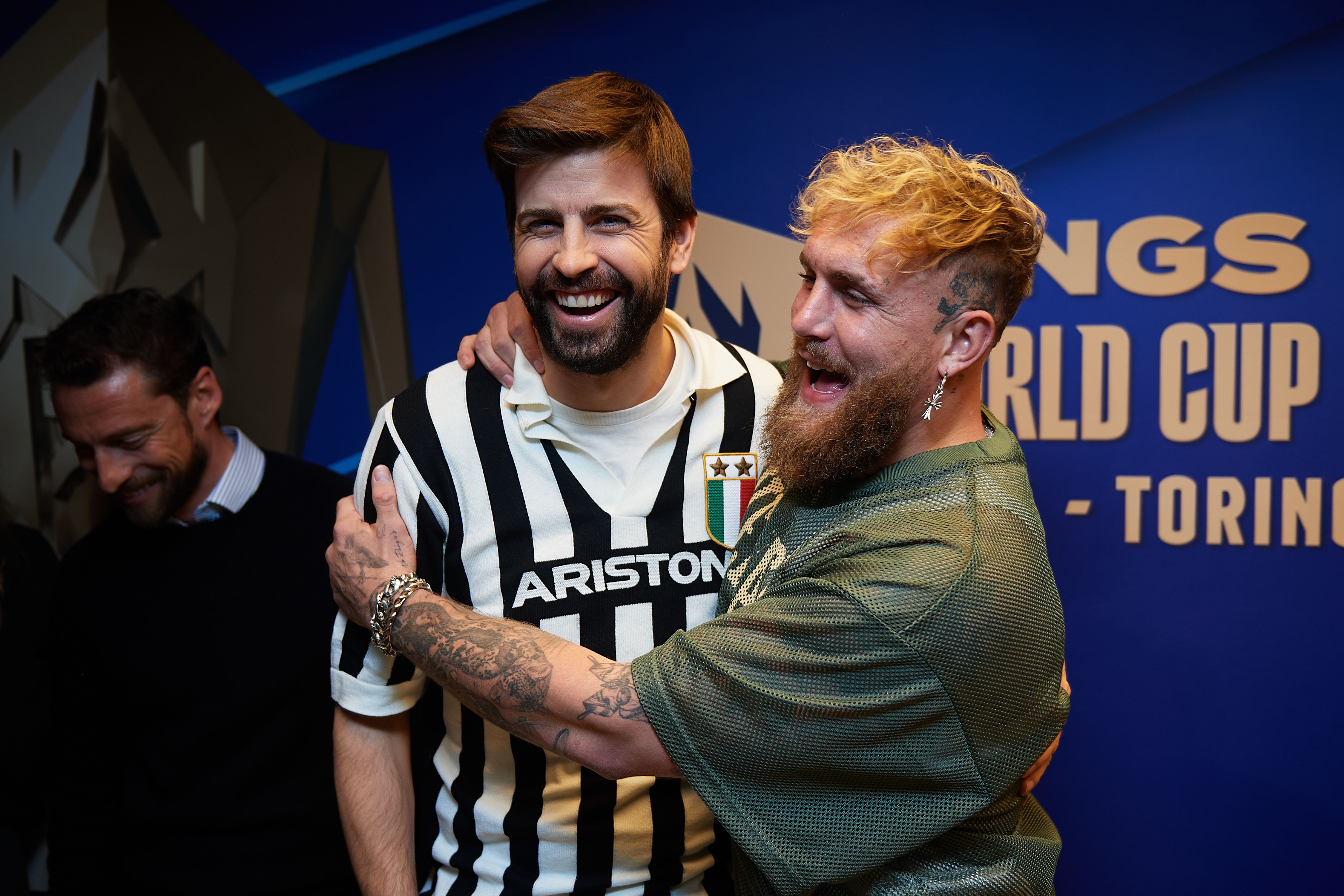 Gerard Pique and Jake Paul