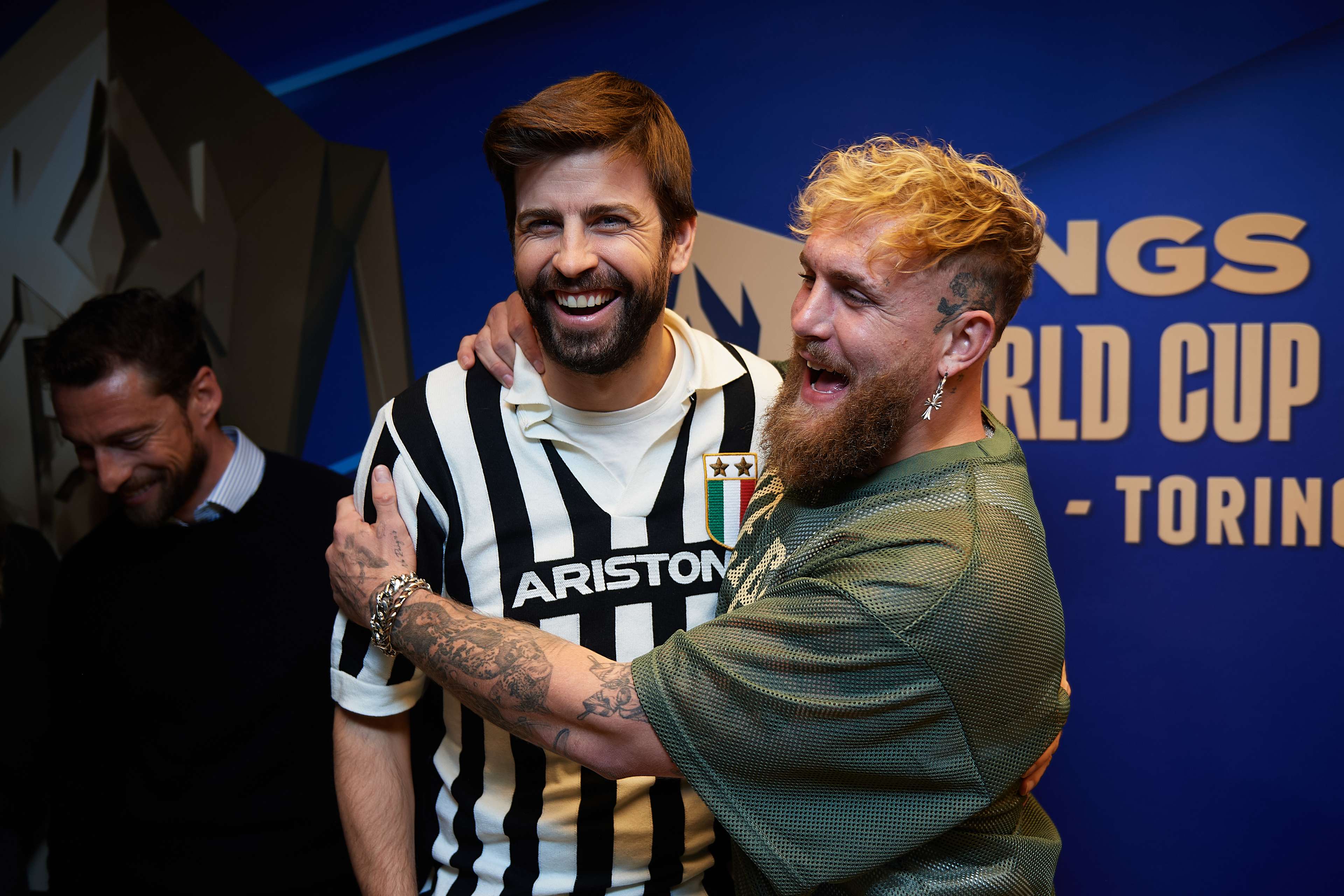 Gerard Pique and Jake Paul