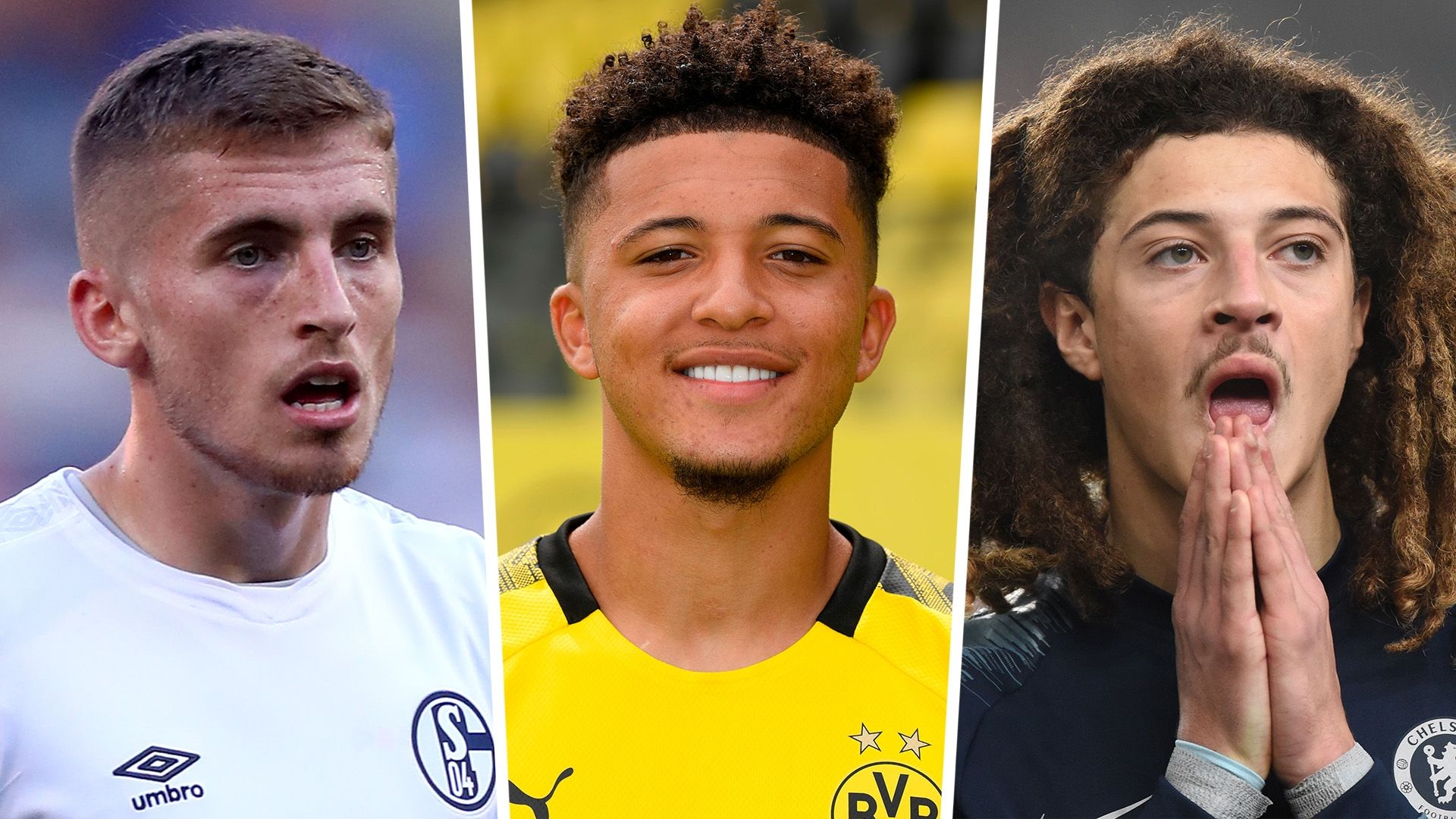 Jonjoe Kenny Jadon Sancho Ethan Ampadu