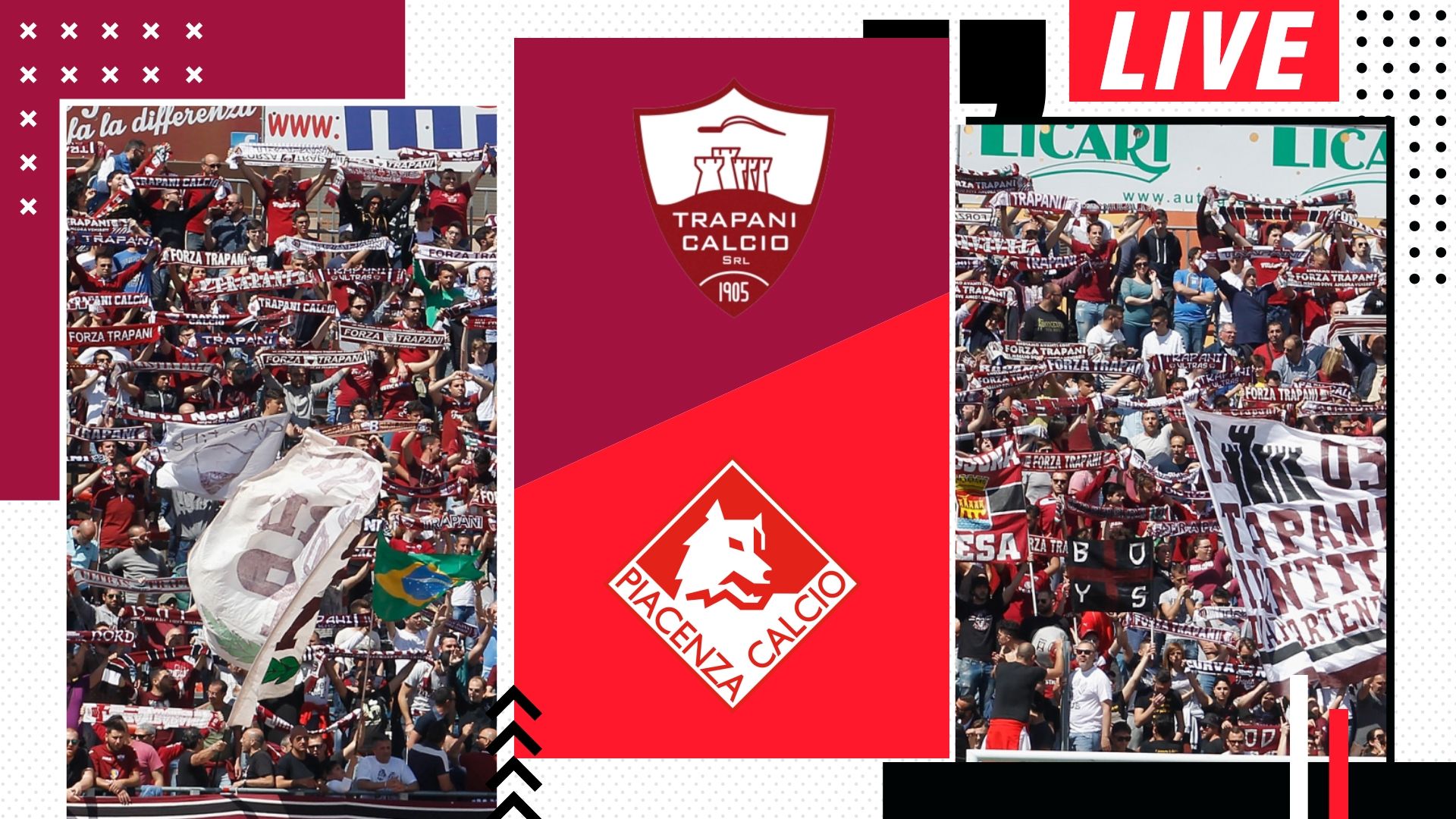 Diretta Trapani-Piacenza