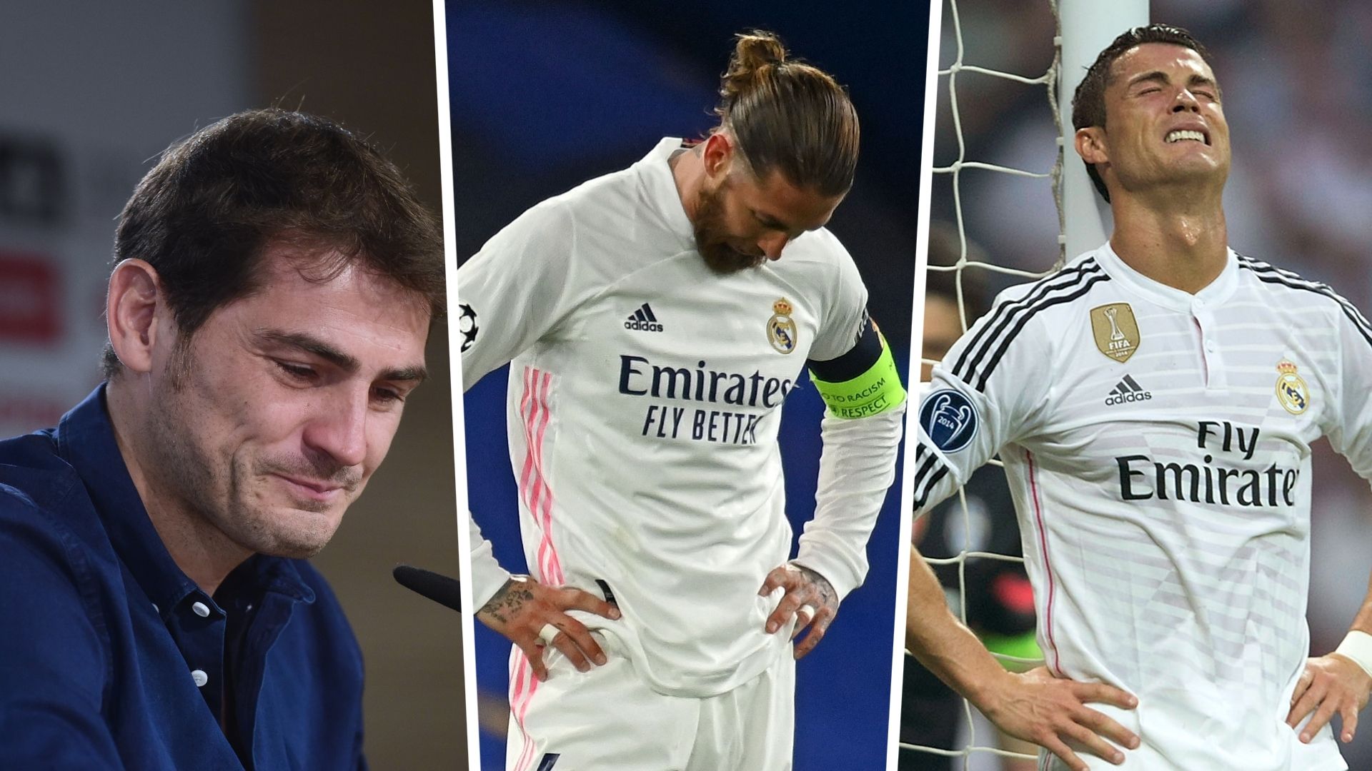Iker Casillas Sergio Ramos Cristiano Ronaldo