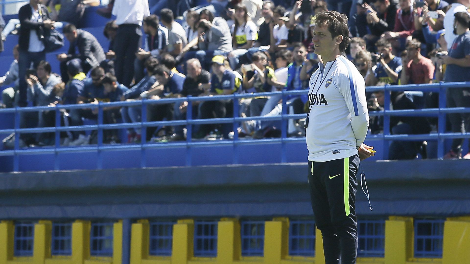 Guillermo Barros Schelotto Boca Entrenamiento