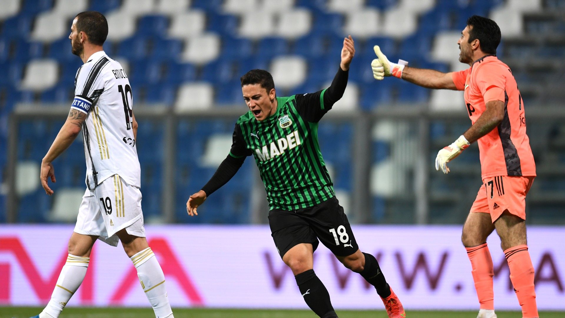 Giacomo Raspadori Sassuolo Juventus