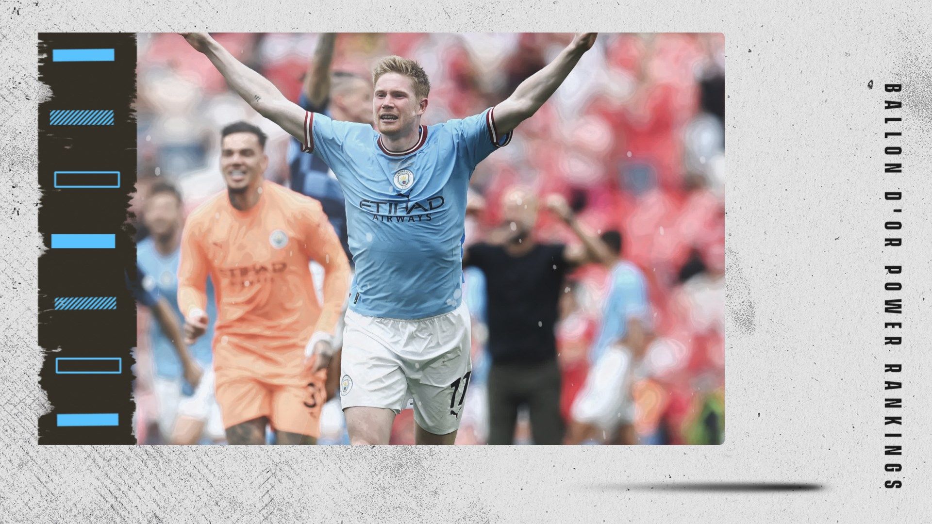 Kevin De Bruyne Ballon d'Or Rankings