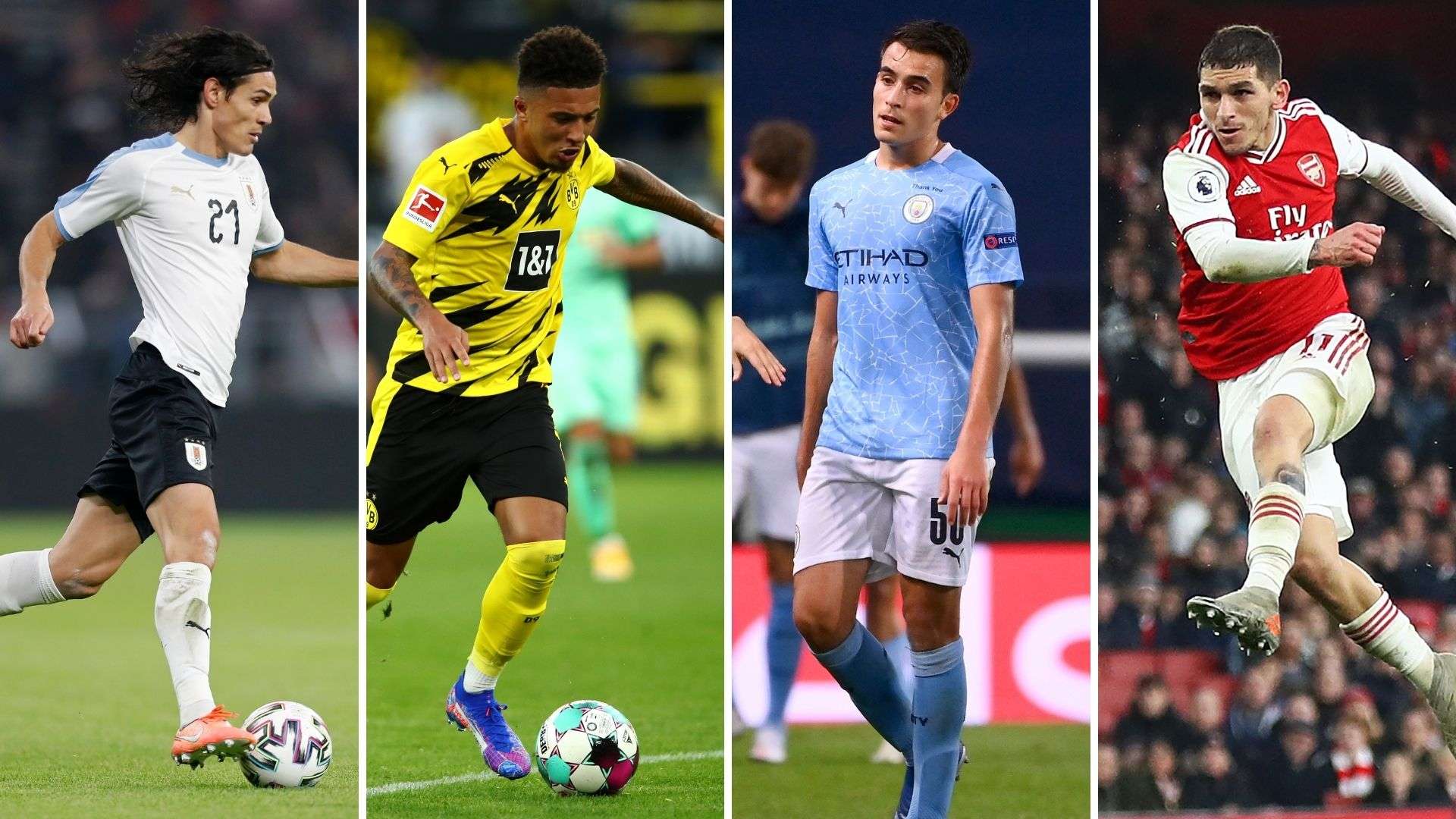 Cavani, Sancho, Eric García y Torreira