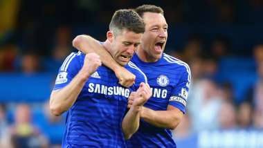 Gary Cahill John Terry FC Chelsea Manchester United Premier League 04182015