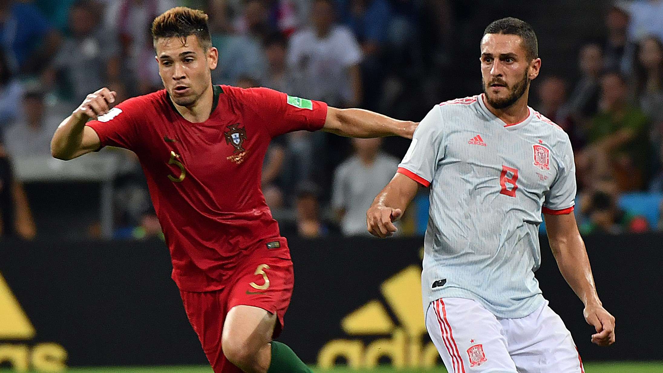 Raphael Guerreiro Koke Portugal España Spain World Cup 15062018