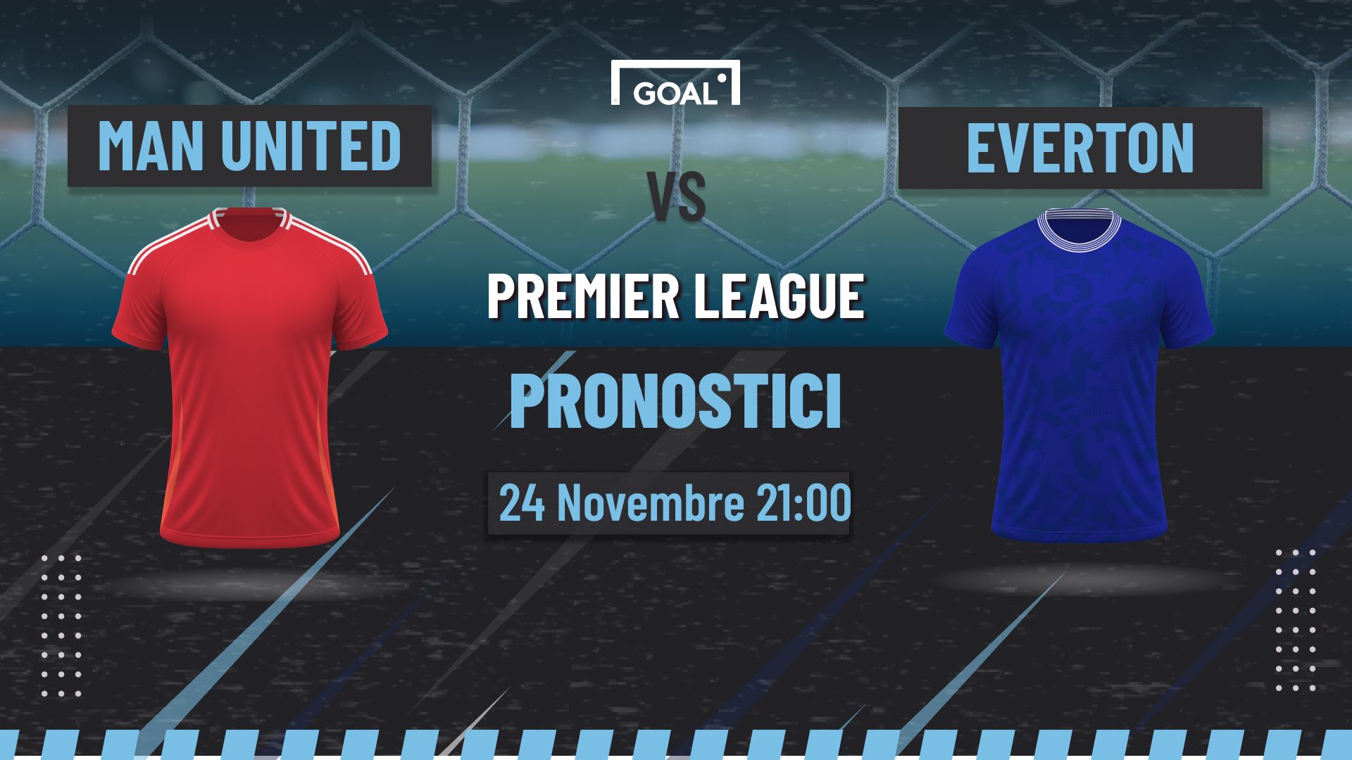 Pronostici Manchester United - Everton