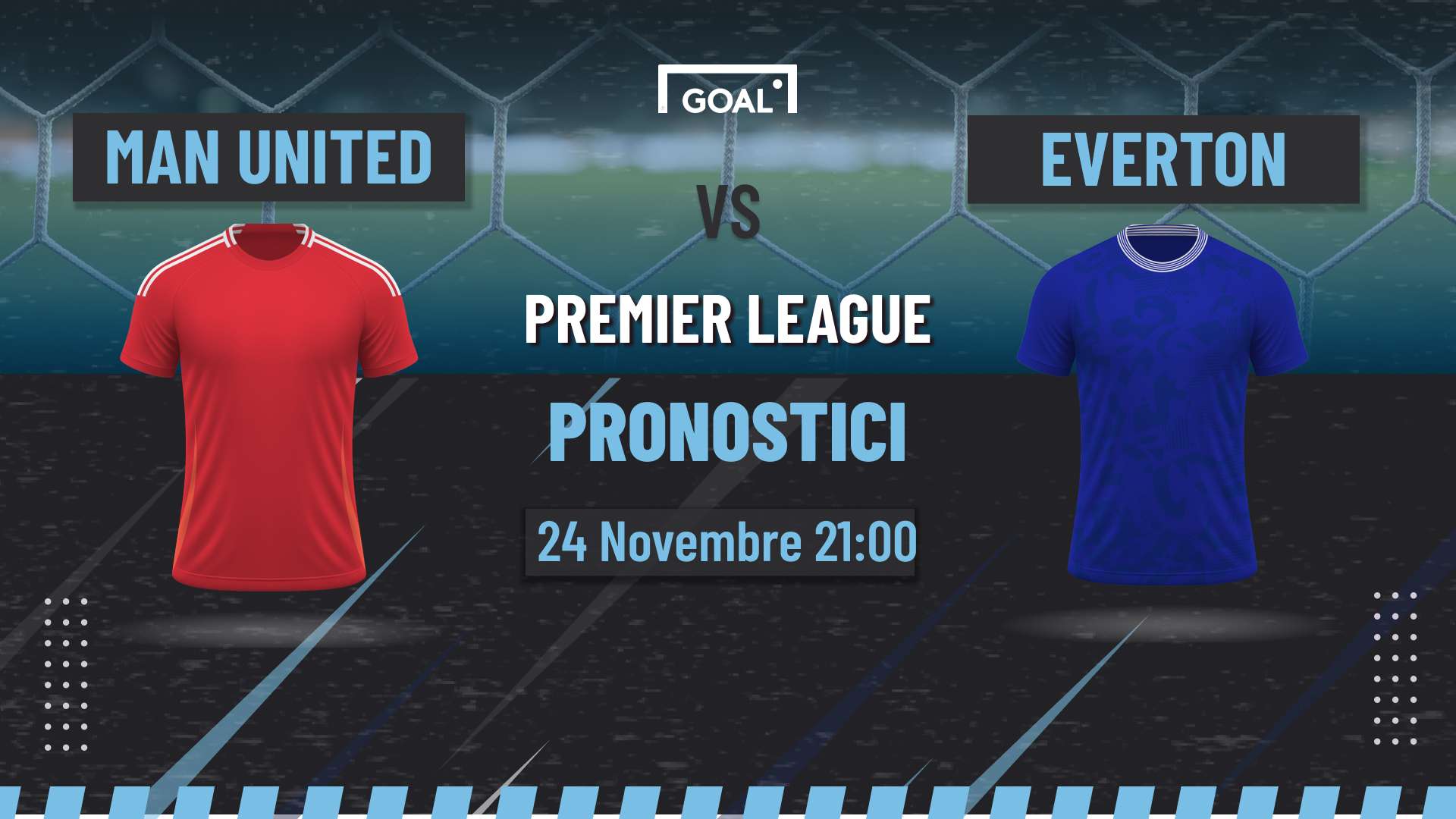 Pronostici Manchester United - Everton