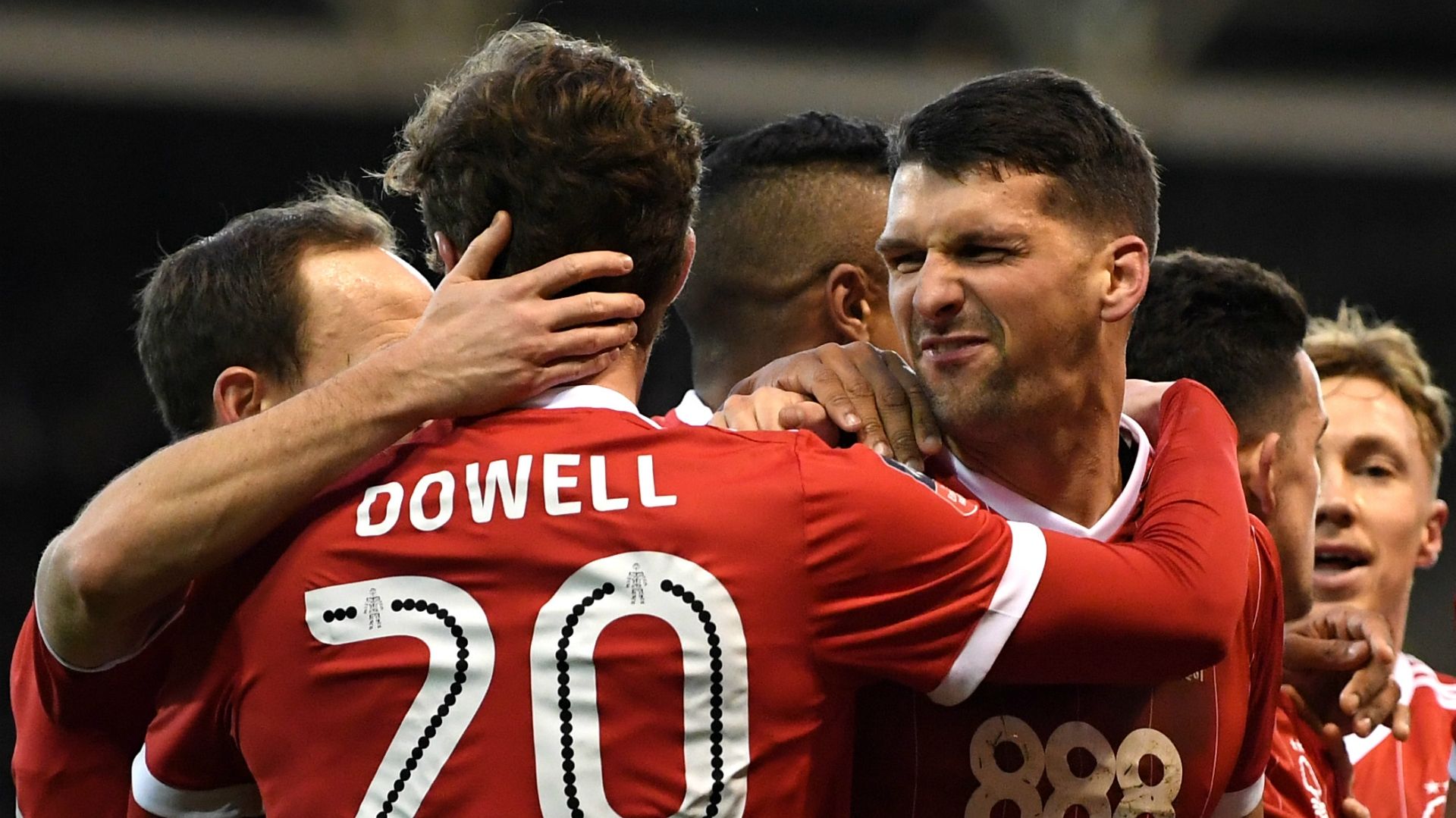 Eric Lichaj Kieran Dowell Nottingham Forest Arsenal