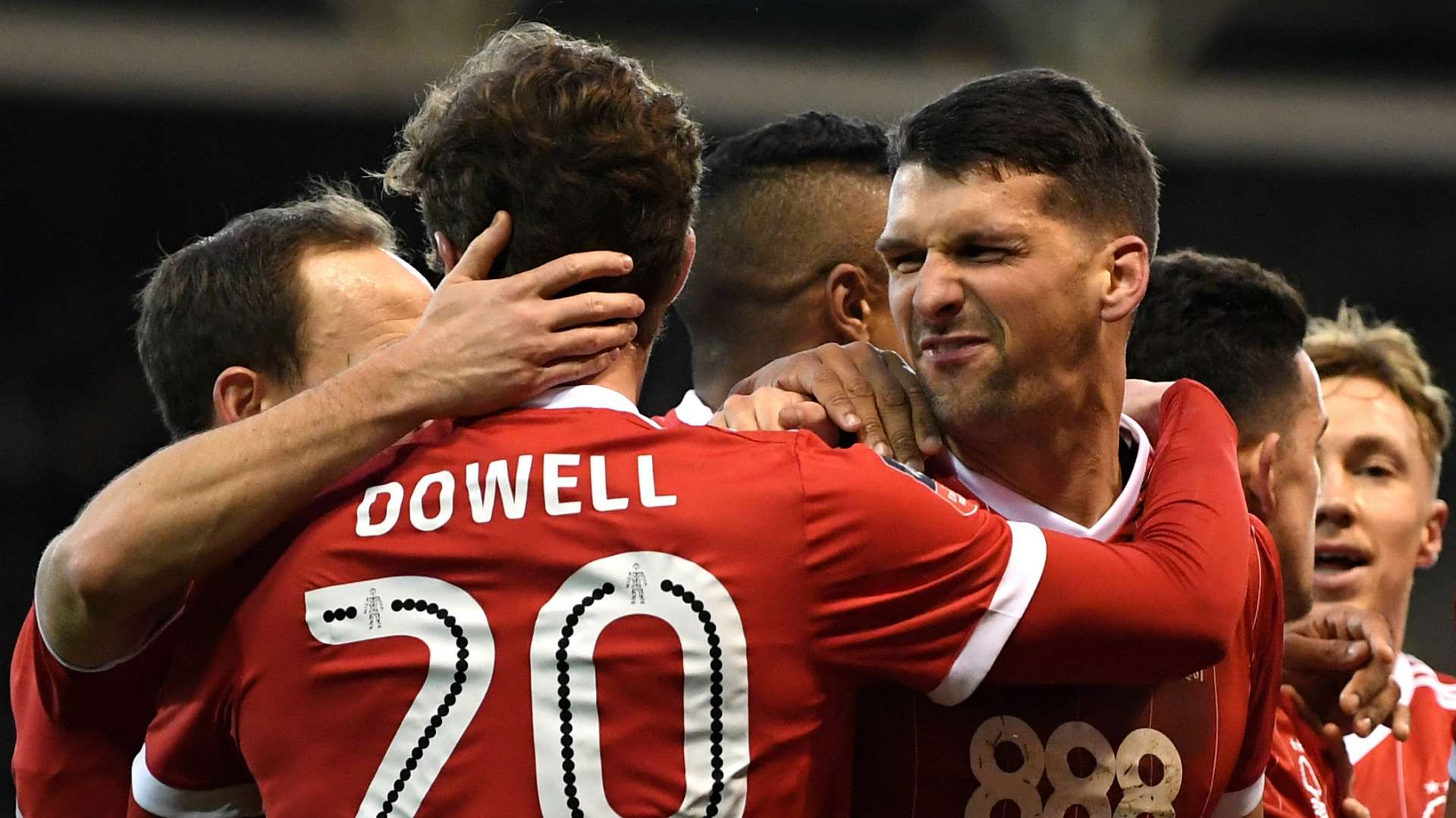Eric Lichaj Kieran Dowell Nottingham Forest Arsenal