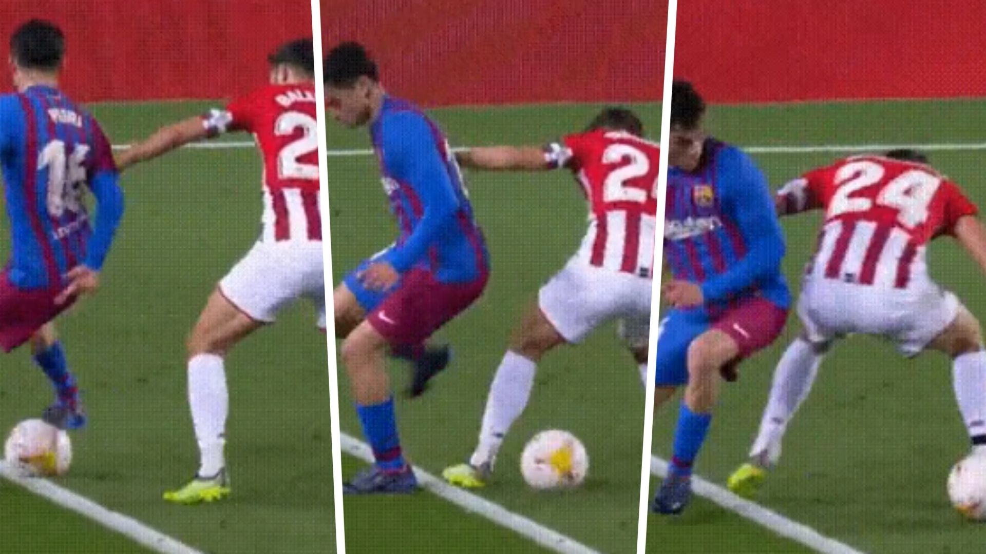 Pedri Baleziaga Barcelona Athletic Bilbao