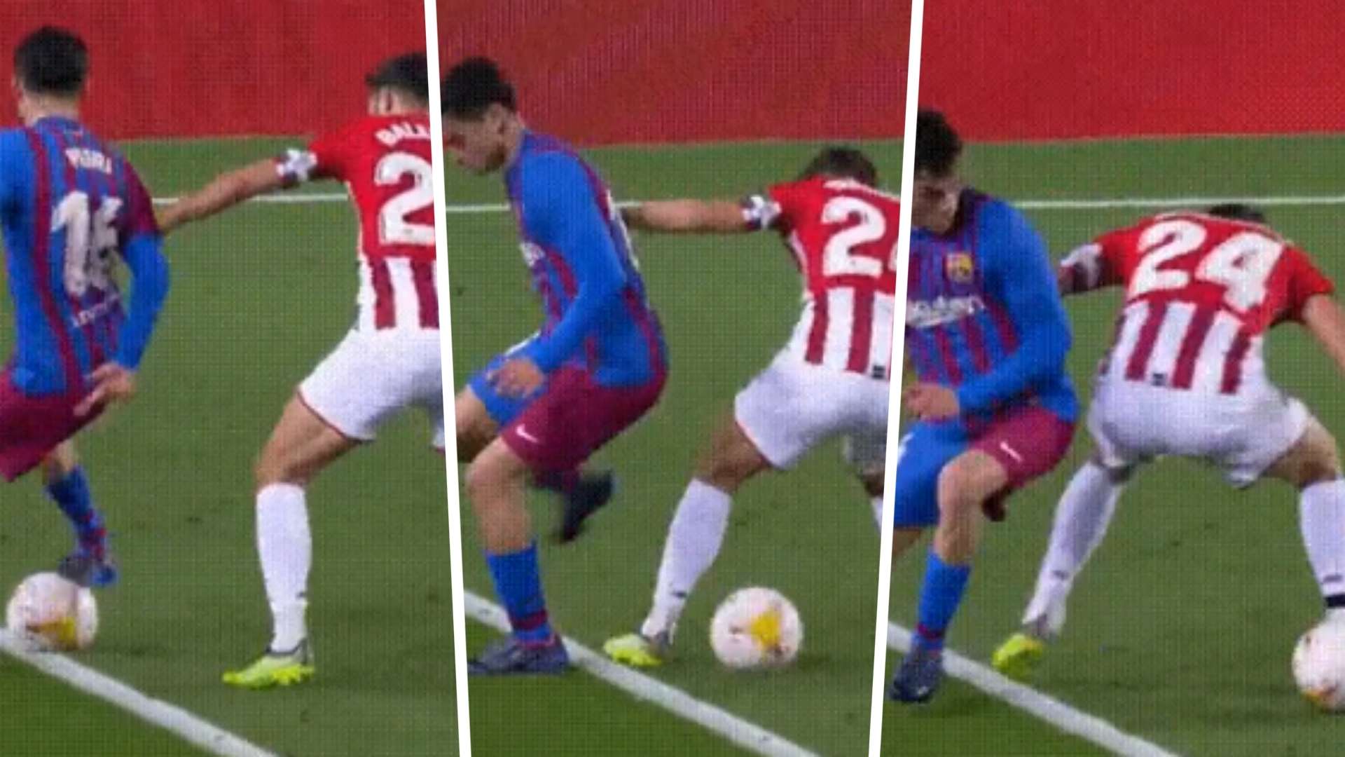 Pedri Baleziaga Barcelona Athletic Bilbao