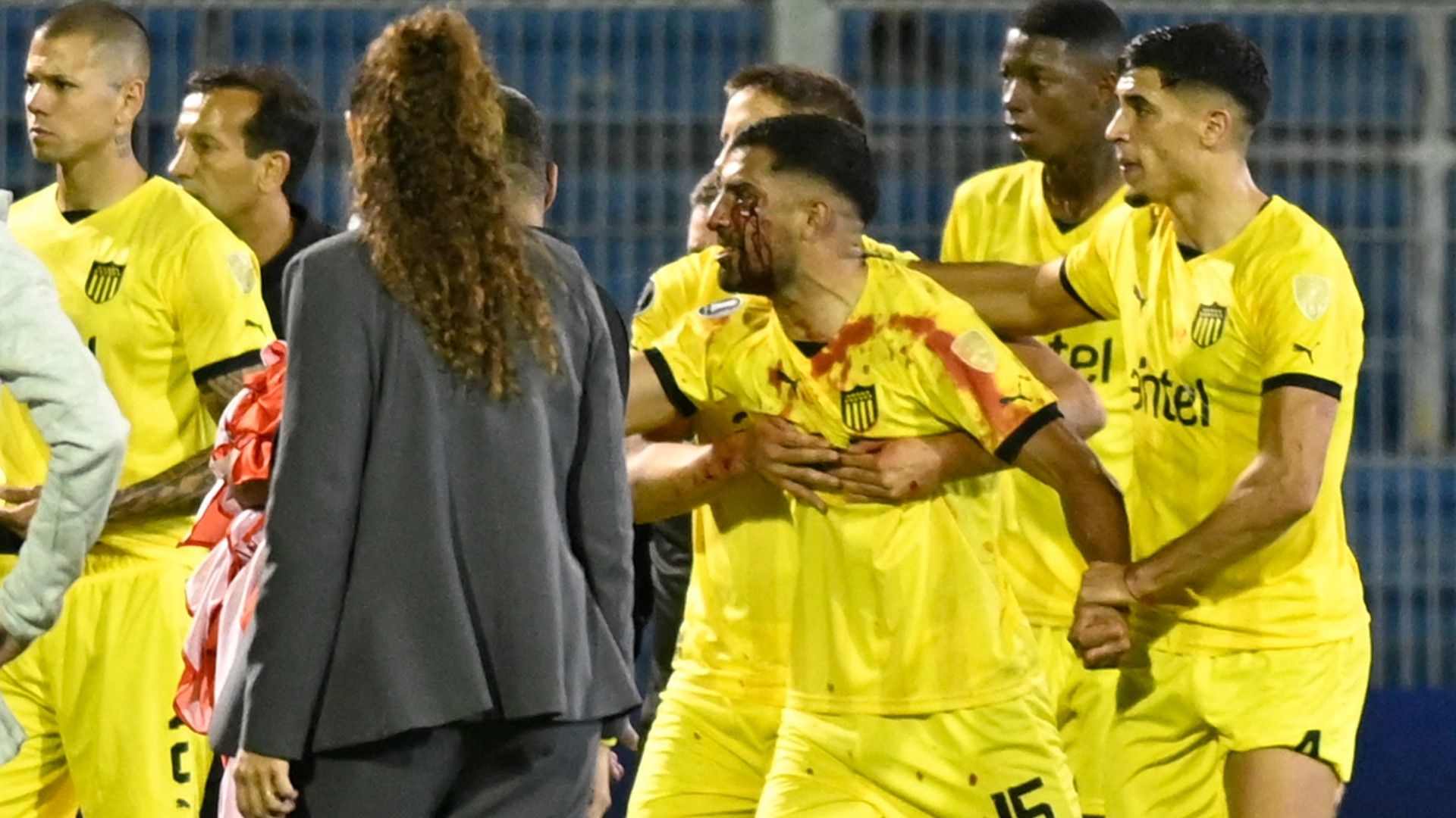 Maximiliano Olivera Penarol Rosario Central Copa Libertadores 04042024