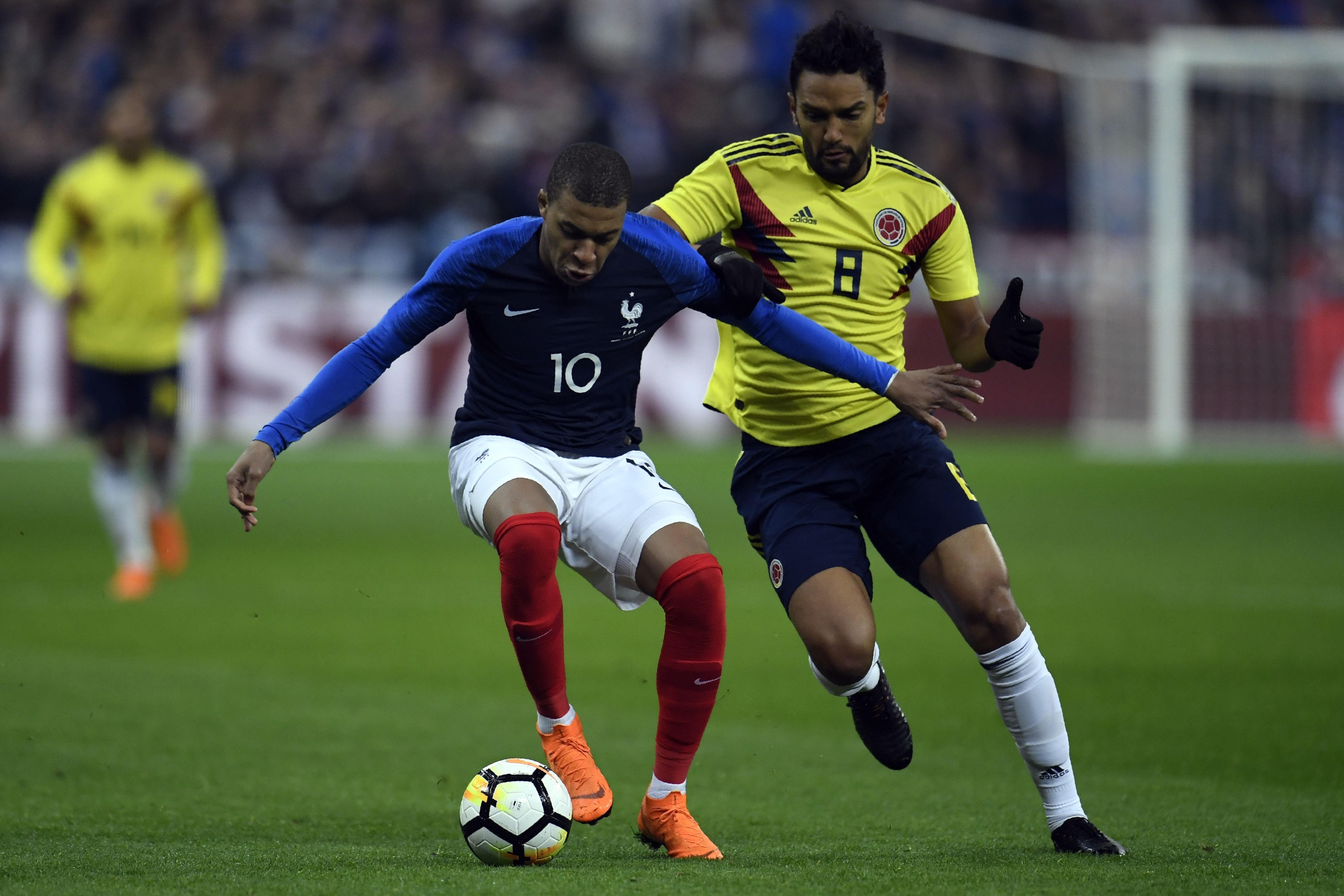 Kylian Mbappé France Colombia