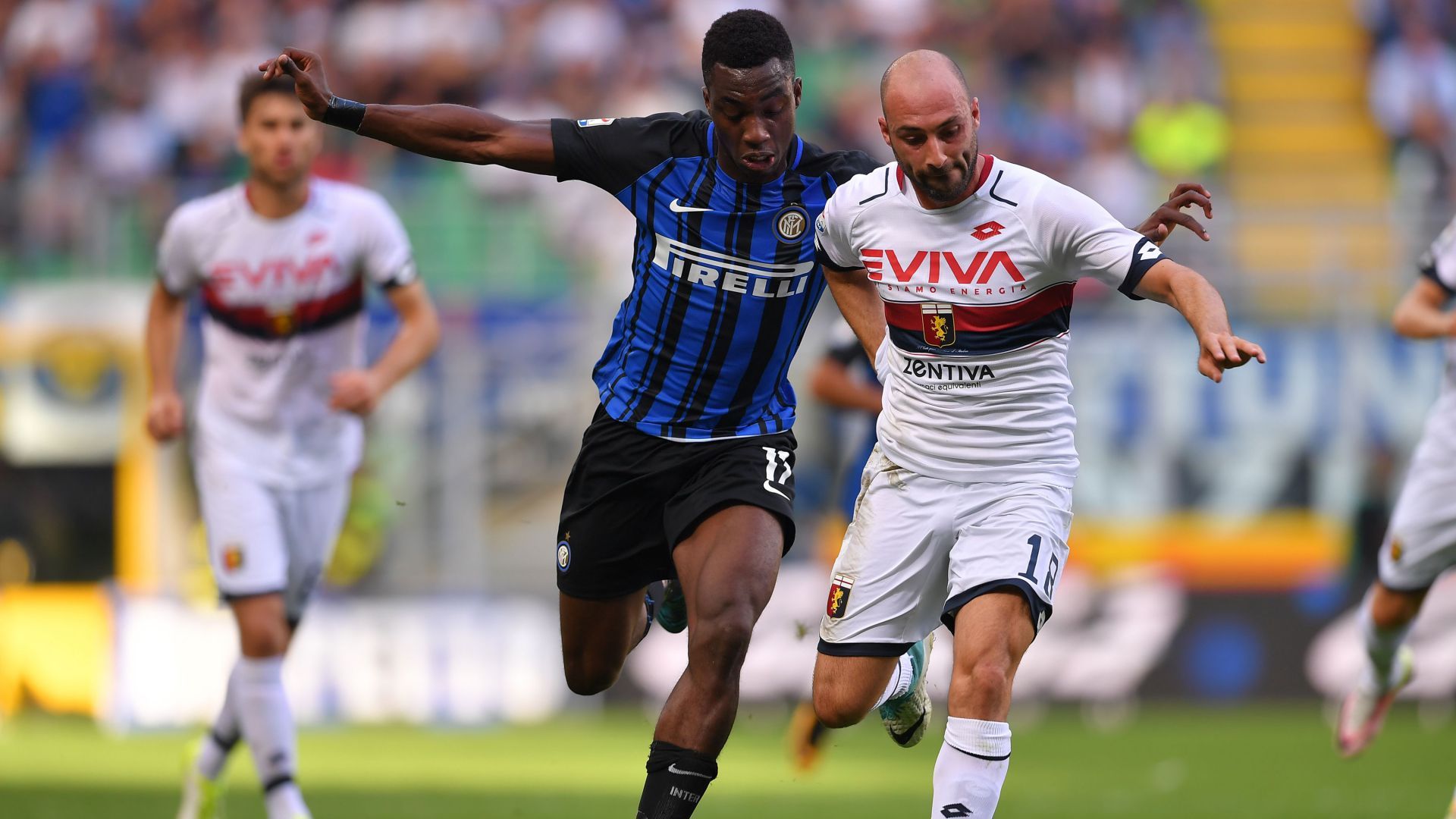 Yann Karamoh Francesco Migliore Inter Genoa