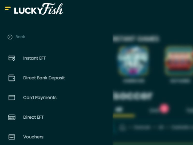 Lucky Fish Payment Methods