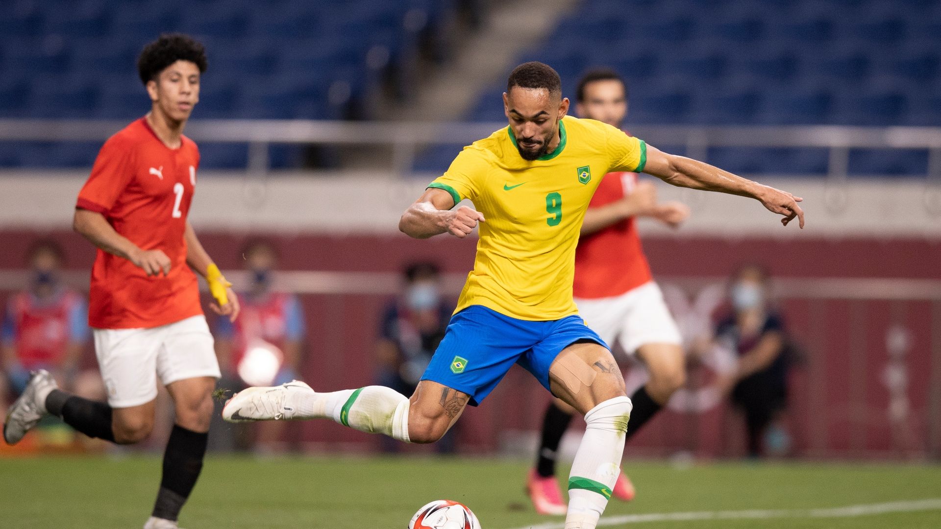 Matheus Cunha em Brasil x Egito, quartas de final Olimpíadas de Tóquio, 31072021