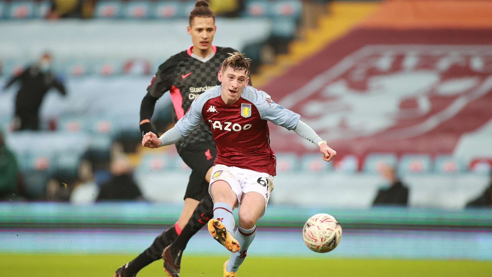 Louie Barry Aston Villa Liverpool FA Cup