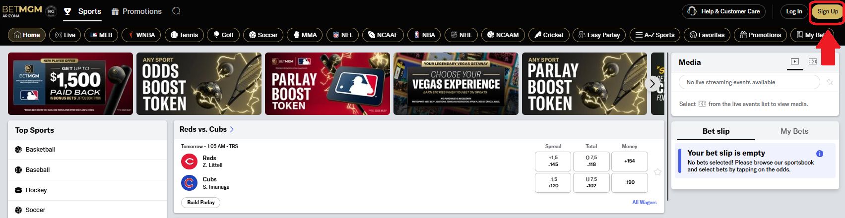 betmgm sign up bonuses