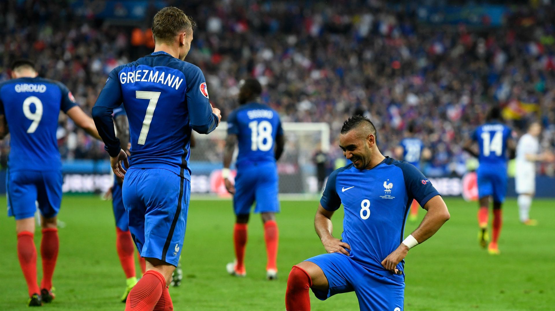 Payet Griezmann France Iceland UEFA Euro 2016 03072016