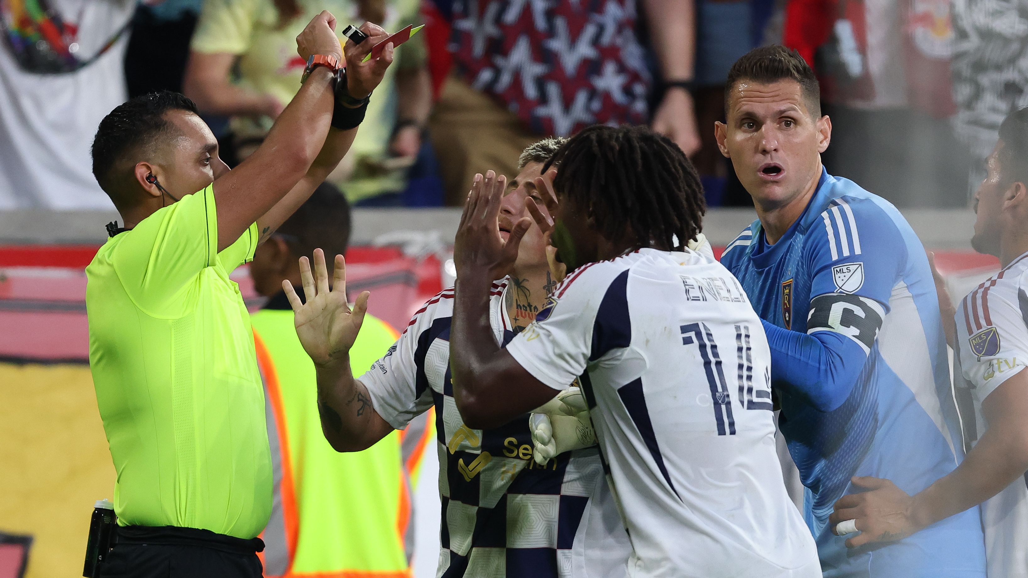 Diego Luna Real Salt Lake Red Card vs RBNY
