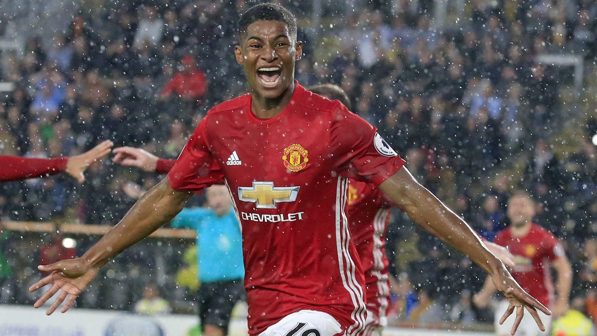 Marcus Rashford Manchester United Hull City 27082016