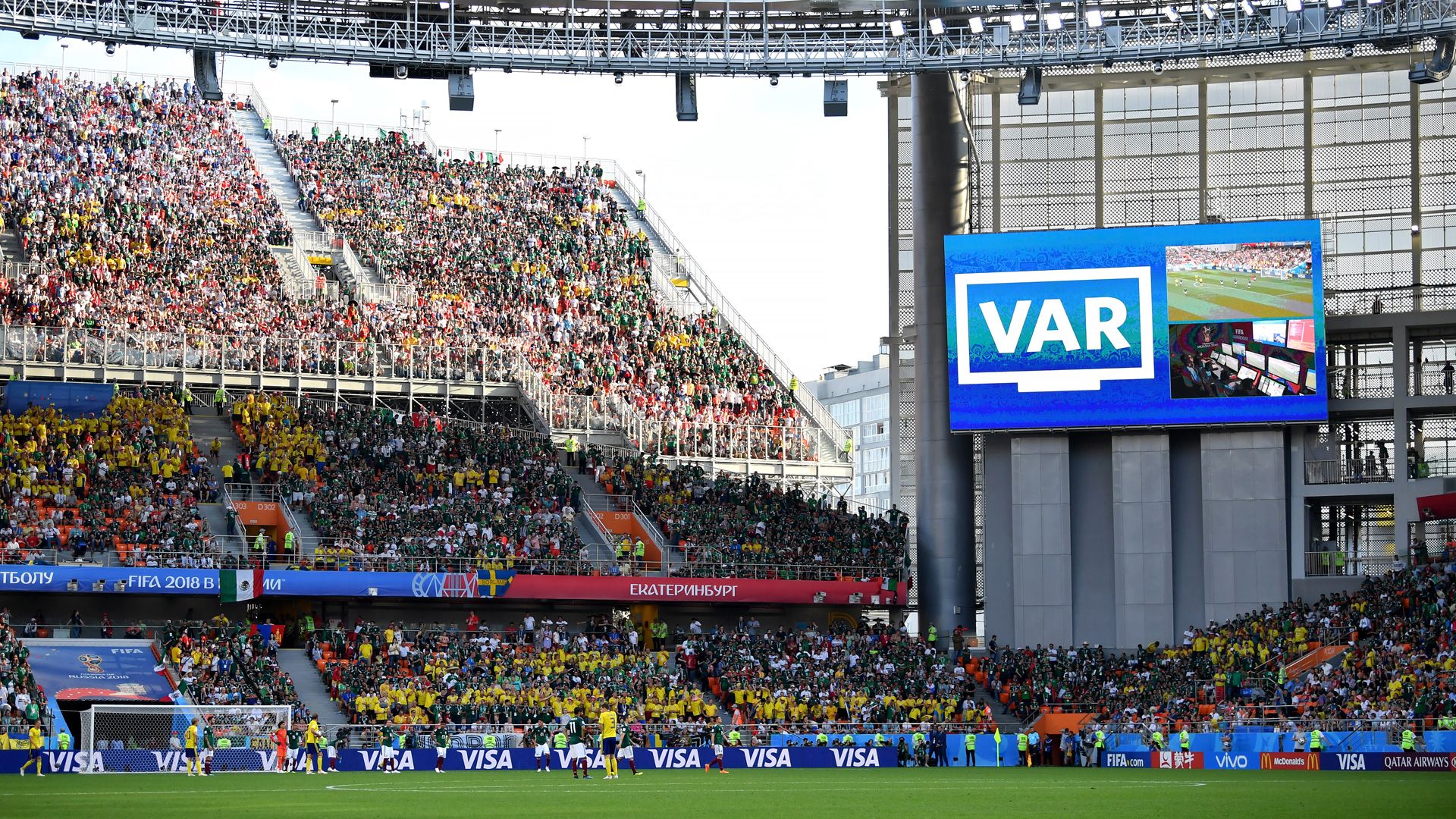 VAR Sweden Mexiko World Cup 270618