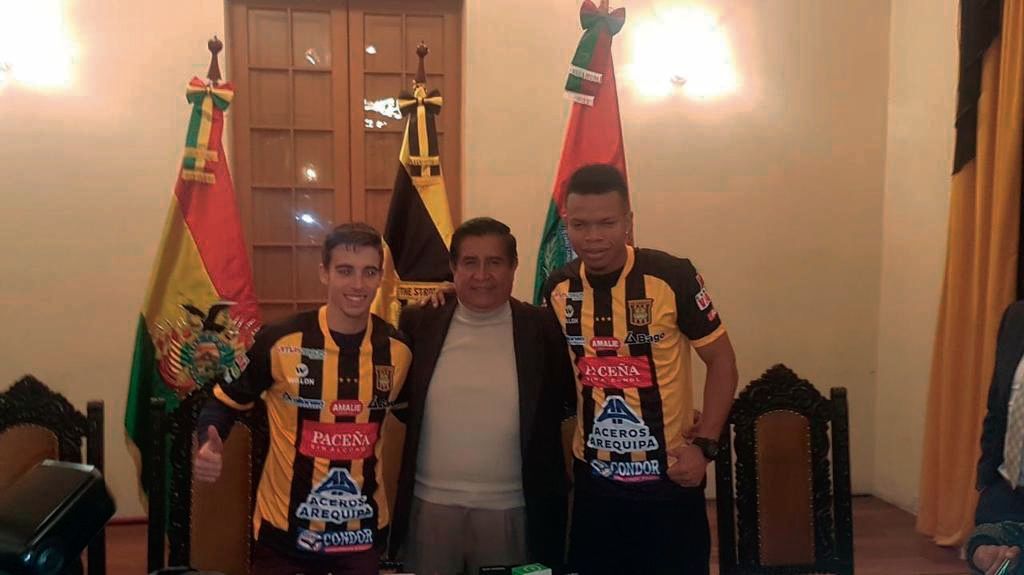 Cristian Novoa y Edis Ibargüen