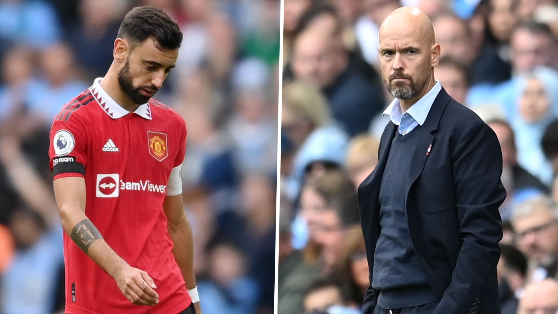 Bruno Fernandes Erik ten Hag Manchester United