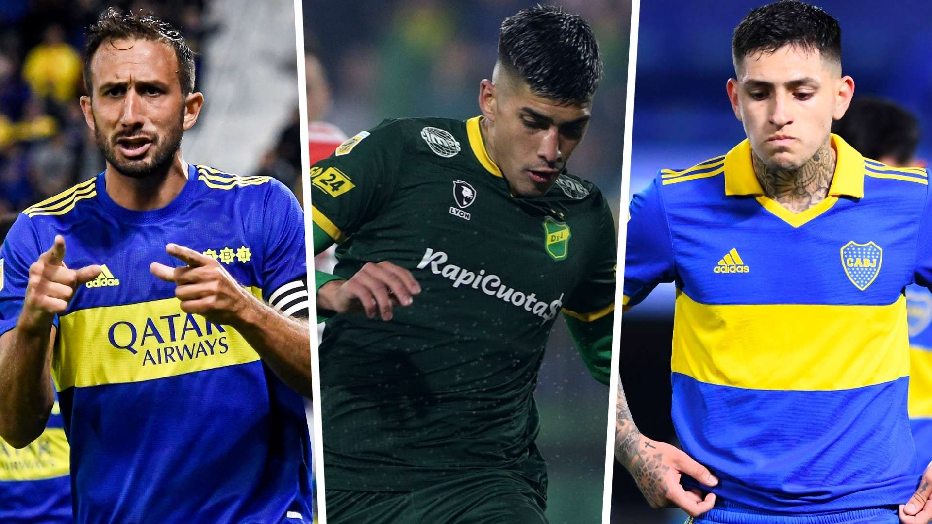 Carlos Izquierdoz Adonis Frias Gaston Avila Boca 2022