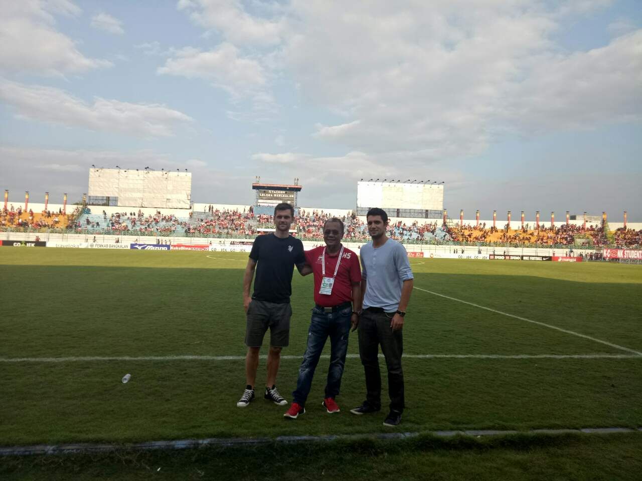 Cameron Watson - Haruna Soemitro - Gustavo (Pemain Seleksi)