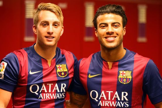 Rafinha Alcantara Gerard Deulofeu Barcelona